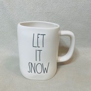New Rae Dunn “LET IT SNOW” Christmas Mug